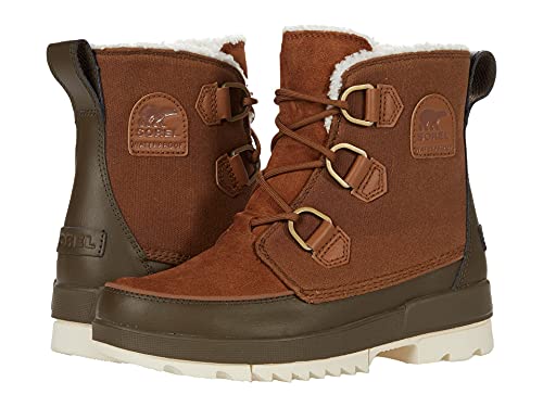 Sorel Women's Tivoli IV Waterproof Boots - Velvet Tan, Olive Green - Size 7.5