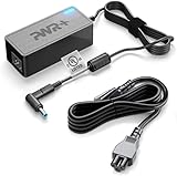 Replacement for HP Laptop Charger 65W 45W Computer Charger Smart Blue Tip Power Adapter - UL Listed, Extra Long Cord, Fast Charge