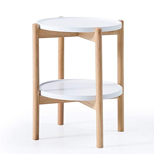 YueQiSong Nordic Solid Wood Coffee Table Side Table Corner Storage Tab YueQiSong Nordic Solid Wood Coffee Table Side Table Corner Storage Tab