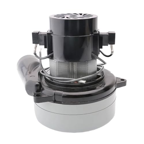 All Copper Wire Motor for Industrial Vacuum Cleaner & Dust-Free Saw, 220V 1200W 50HZ Side Air Outlet Replacement Accessory