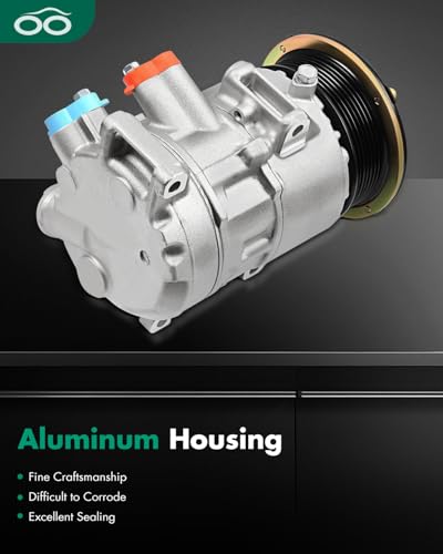 Image of SCITOO AC Compressor Fit for Toyota Camry 2.4L 2007-2009 A /C Compressor | Fast Cooling, Ultra Low Noise (≤72 dB)Air Conditioner Compressor with Clutch, Easy Installation, 4472601208 8831006240