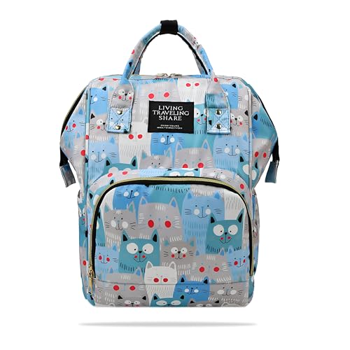 Image of Kraptick Diaper Bags Backpack, Diaper Bags for Mom for Travel, Baby Diaper Bag, Maternity Bags for Mother and Baby, Nursing Bags for Mothers, Diaper Bag Handbag (ANIMAL PRINTED)