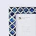 Handicrafts Home Blue& White 5x7 Picture Frame, Handmade Bone Inlay Photo Frame for Wall & Tabletop Display, Moroccan Decorative Frame for Modern Farmhouse Boho Home Decor, Vintage Decor, Desk Shelf & Gallery Wall, Minimal Office Decor