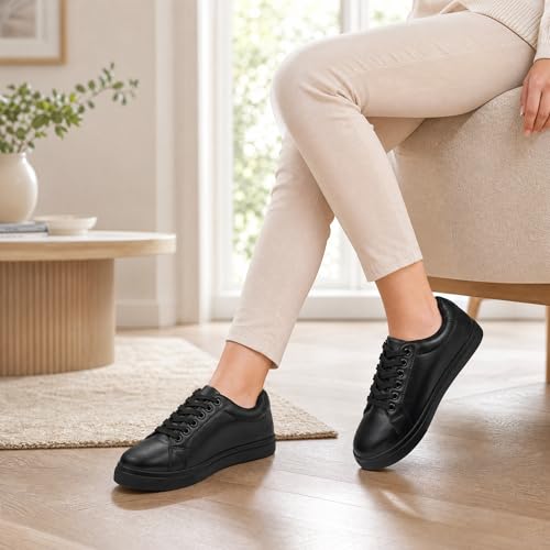 Aelonkoa PU Leather Tennis Shoes