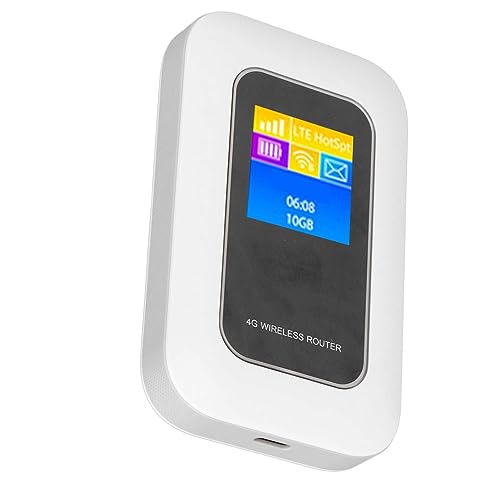 Image of Jeffergarden 4G Portable WiFi Hotspot for International Travel, Multi Band Mobile Router, High Speed Connectivity for Phones and Computers