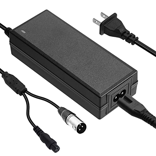 Nvmw 24V 2A(48W) Xlr Electric Scooter Battery Charger For Go-Go Elite Traveller Plus Hd Us, Ezip Mountain Trailz, Jazzy Power Chair Charger, Pride Mobility, Sc40E/Sc44E S300 S350 S400 S500 #TOP1