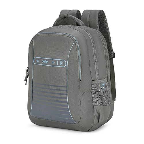 Skybags Unisex Grey Jacqard 34L Laptop Bags ZeeTotal