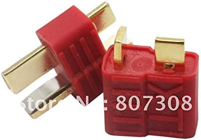 400pairs t Plug Ultra t Connector Golden Grisp Groove Deans T Plug Connectors|Parts & Accessories| -