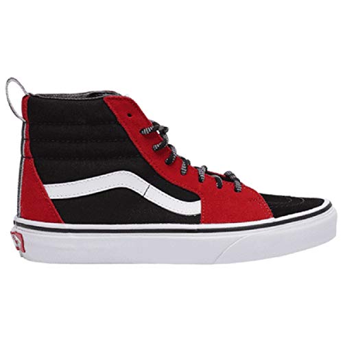 Vans Boys Sk8-Hi Shoes Red/Black/True White Size 8