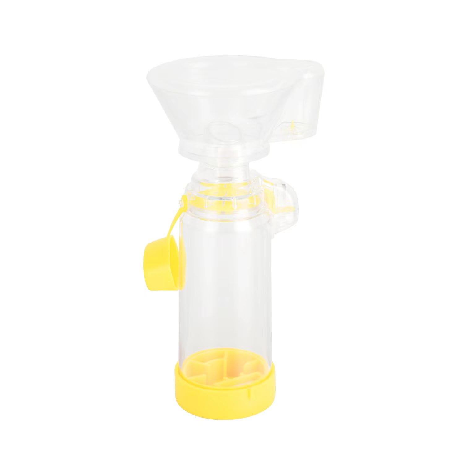 NESSI OTC Spacer Children's mask spacers and Mouthpiece spacers for All Ages (Yellow)