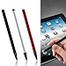 Capacitive and Resistive Stylus Pen, Rubber Nib & Hard Tip 2 in 1 Series, Fine Point Stylus Tip,High Sensitivity Precision,Universal for Samsung Galaxy and Other Android Touch Screen(3 Pieces)