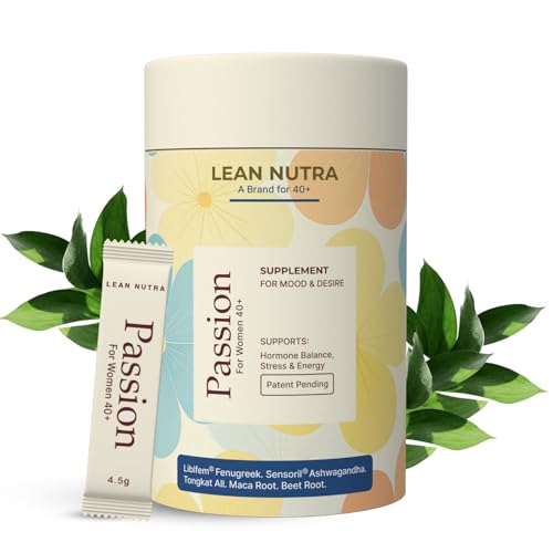 Passion - Balance & Desire Blend for Women 40+ | Hormone Balance | Herbal Adaptogen Formula | Maca & Ashwagandha | Cortisol Manager | Mood, Energy & Wellness Support | Berry Citrus Flavor | 30 Sticks