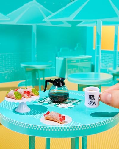 MGA's Miniverse Make It Mini Cafe Serie 6 – Mini-Sammlerstücke aus Harz zum Selbermachen und Ausstellen, mit Nachgebildeten Zutaten, Nicht Essbar – für Sammler und Kinder ab 8 Jahren