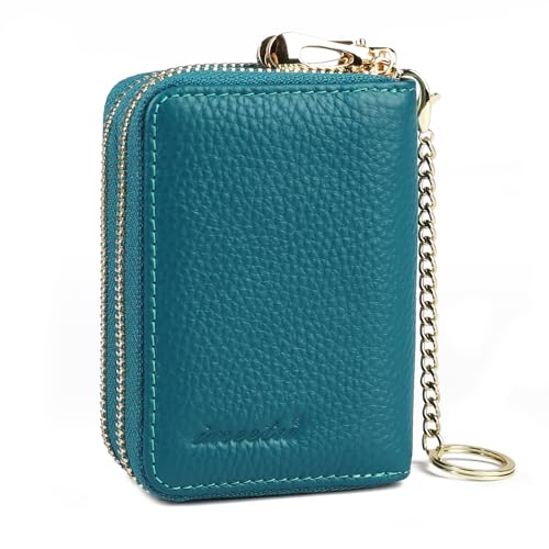 Image of imeetu Rfid Credit Card Holder,Genuine Leather Businese Card Case,Rfid Blocking Wallet for Women & Men