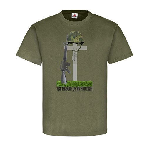 T-shirt Army Amree Vietnam vert vêtement militaire homme taille XXL