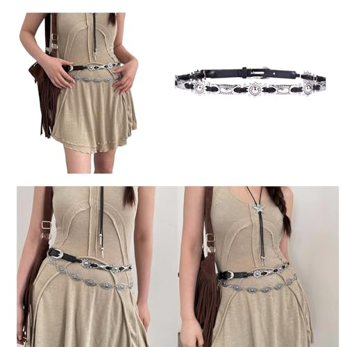 Womens Leathers Belts For Jeans Dresses Fashion Silver Buckle Ladies Belt Jeans Thin Belt Students Waistband2