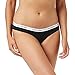 Price comparison product image Calvin Klein - Womens Thongs - Carousel - 90% Cotton 10% Elastane - Medium Rise Waist - Cotton Stretch Jersey Black - M