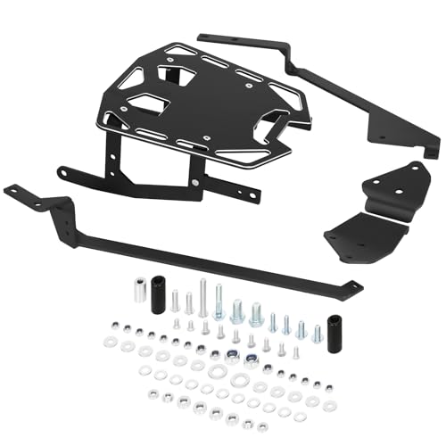 XR650L Luggage Rear Rack with Sub Frame Support Compatible with 1993-2025 XR 650L Tail Cargo Rack (Black) by GYUKSIA - Image 9