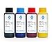 Produktbild 4x100 ml Nachfülltinte, Druckertinte für Epson 27, 79, T0711, T0712, T0713, T0714, T1281, T1282, T1283, T1284, T1291, T1292, T1293, T1294, T7011, T7012, T7013, T7014 Druckerpatronen, Epson (nicht OEM)