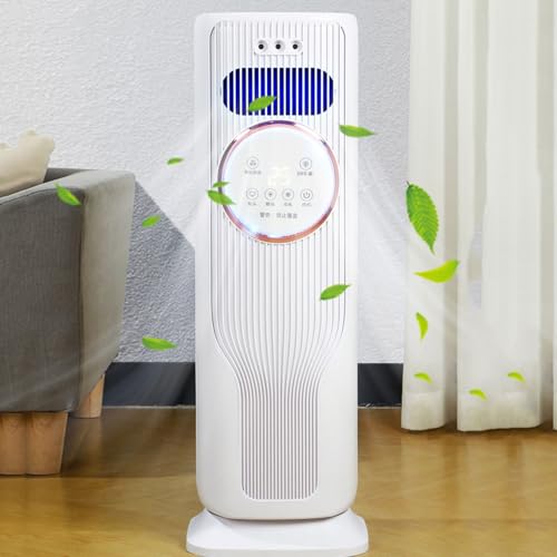 Ventilateur tour contre la chaleur étouffante avec oscillation et télécommande