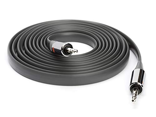 Griffin cable AUX plano 10 pies gris miniatura 1