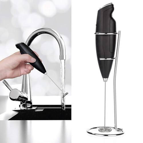Image of FIRSTMILE Coffee Frother Electric Coffee Maker Machine for Home, Office & Cafe Electric Coffee Frother Machine & Milk Whisker with Dual Spring