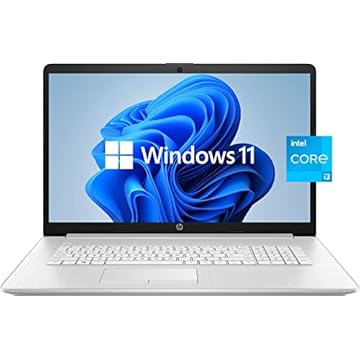Laptop HP Pavilion 17 2022, tela antirreflexo HD de 17,3 polegadas, 17,3 polegadas, Intel Core i3-1115G4 de 11ª geração, 8 GB de RAM, SSD PCIe 256 GB, Wireless-AC, Webcam, bateria de longa duração, Windows 11, prata (modelo lasado)