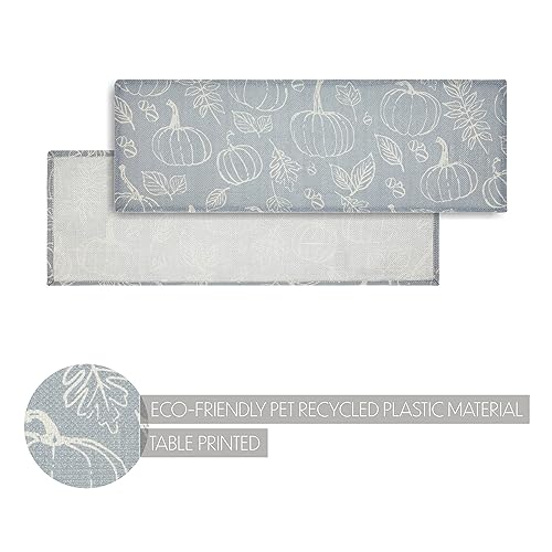 Vhcbrandssilhouettepumpkinautumnfalltabletopseasonalgrey3footlongtablerunner12x36halloweendecor Urban Country Home Decor Vhc brands silhouette pumpkin autumn fall tabletop seasonal grey 3 foot long table runner 12×36 halloween decor urban country home decor