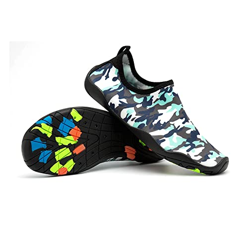Treer Scarpe Scoglio Donna Adulto Uomo Asciugatura Rapida Antiscivolo Scarpette da Scoglio Scarpette Mare Scarpe da Sport Acquatici per Nuoto, Spiaggia, Surf, Immersioni