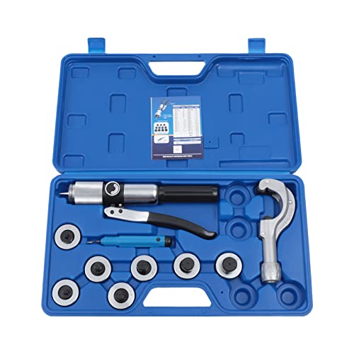 HVAC Hydraulic Swaging Tool Kit 7 Lever Swaging Tool Kit 3/8 to 1-1/8inch Hydraulic Copper Tube Expander Tool with Tube Cutter and Deburring Tool for Copper Tubing Expanding -  LIKARVA, Ct-300