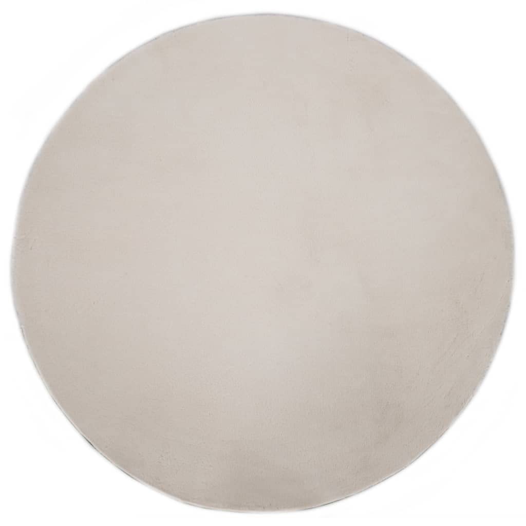 Moquette de salon crème effet lapin pour une chambre cocooning de 80 cm