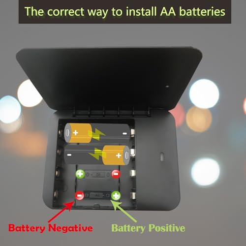 LZDICITARU Battery Operated Phone Charger Emergency|USB Battery Powered Power Bank Portable 4 AA Batteries Powered Outlet の商品画像 5