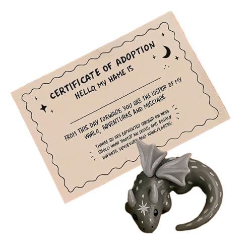 Generisch Taschen-Tiere-,Drachenförmige Anti-Stress-Figur | Mini Inspirierende Statue - Für...