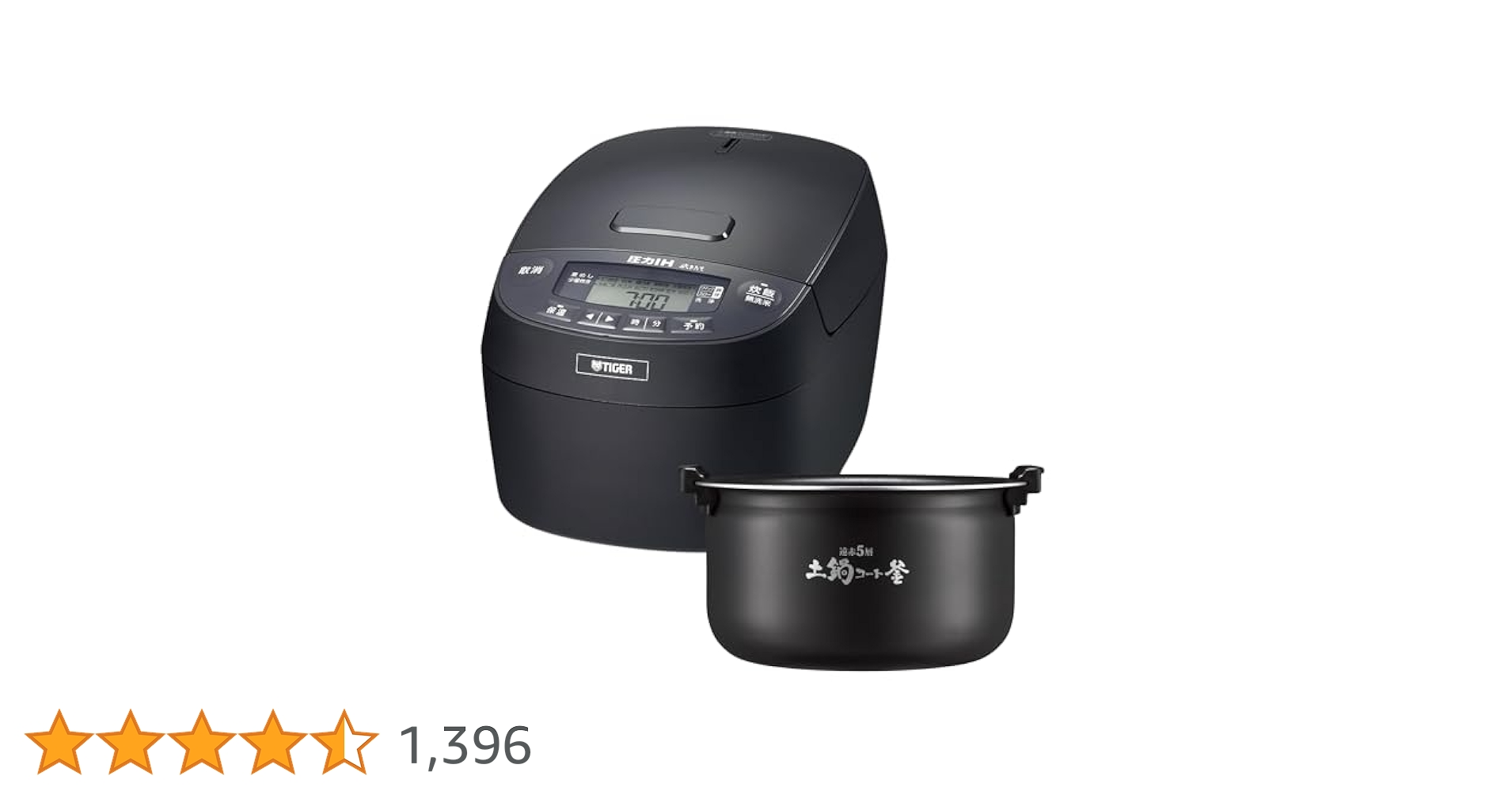 ゆう　TIGER 炊飯器 Amazon | 【WEB限定】 タイガー魔法瓶(TIGER) 炊飯器 1升 圧力IH