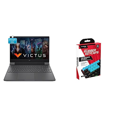 Image of HP Victus Gaming 12th Gen Intel Core i5 12450H Processor 15.6 inch(39.6 cm) FHD Gaming Laptop & Rubber Keycaps - Blue [US]