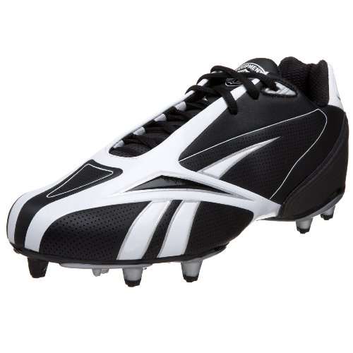 Reebok Men's NFL Burner SPD III Low M3, Black/White