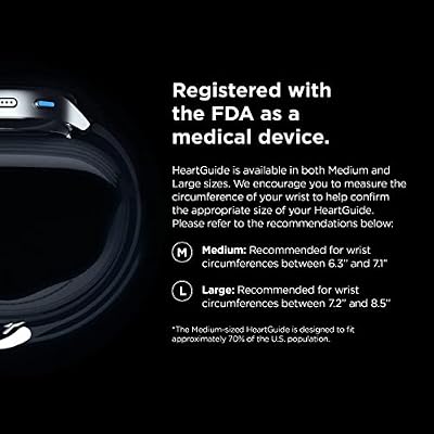 Omron - HeartGuide - Smart Watch Blood Pressure Monitor with Sleep & Activity Tracker - Wireless Blood Pressure Watch for Wrist - Support Widespread Cardiovascular Health - Medium