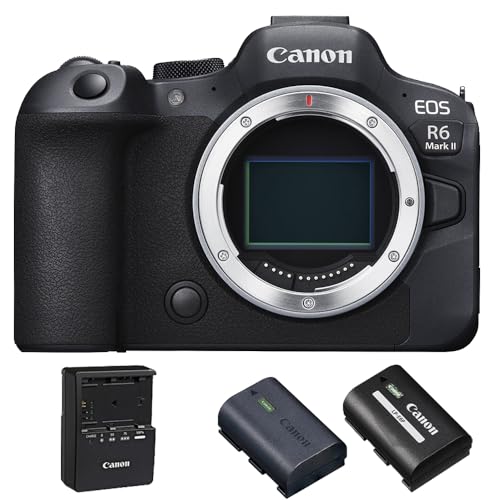 Canon EOS R6 Mark II Mirrorless Camera | Body Only Bundled with L...