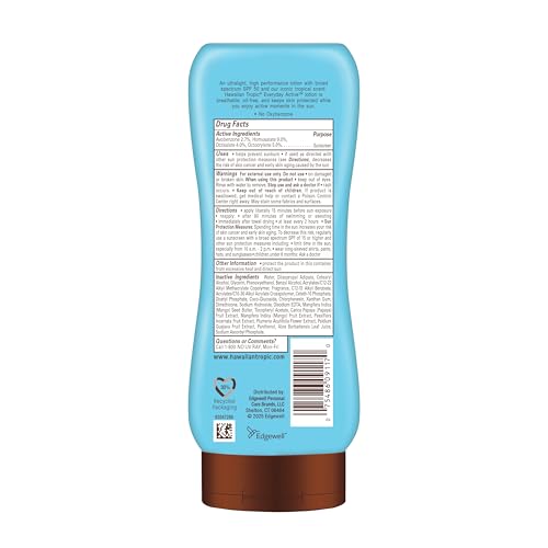 Hawaiian Tropic Everyday Active SPF 50 Sunscreen Lotion, 8 Fl Oz - image 8