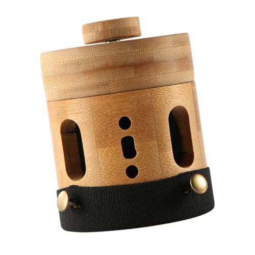WRITWAA frasco de moxibustión sin humo calefacción herbario calor quemador de moxa de cintura soporte de cono de moxa quemador de cono de moxa tanque de moxibustión moxa tubo de bambú