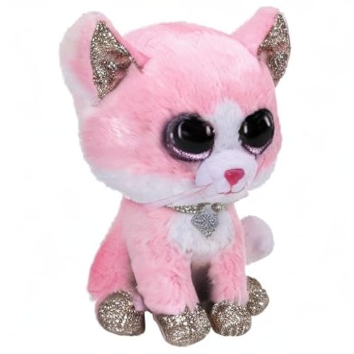 Ty 36366 2007516 Fiona Cat Beanie Boo Pink Stuffed Animal thumb #5