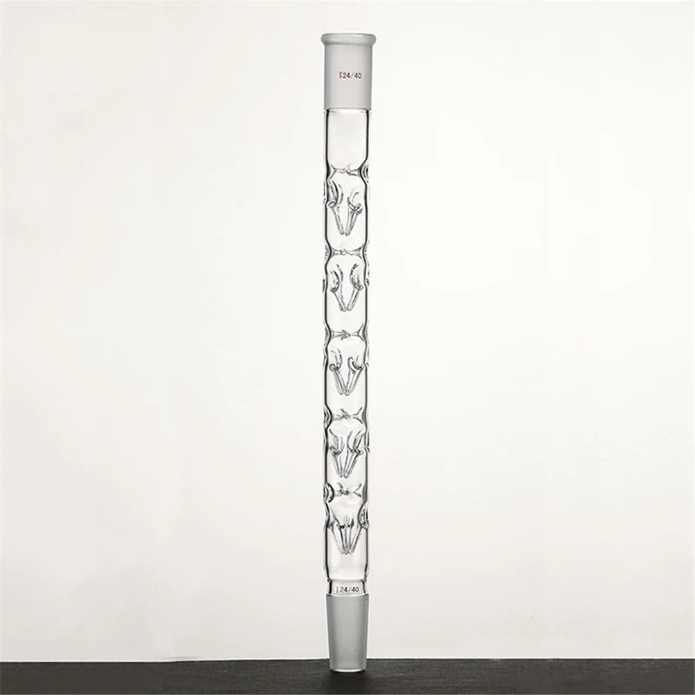 Columna de destilación vertical vidrio borosilicato C10 Equipamiento de laboratorio