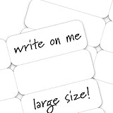 Extra-Large Writable Iron On Clothing Labels, Washer & Dryer Safe