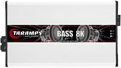 Taramps Bass 8k 8000 watts RMS Car Audio Amplifier 1 Ohm