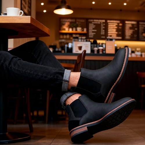 Image of Jousen Men's Chelsea Boots Dress Boots