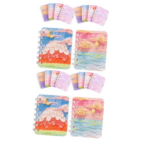 Carnets de notes à spirale peinture à l'huile couverture rigide paysage