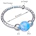 Silver Opal Nose piercing - Sterling opal Nose Piercing RING - 20 Gauge Silver nose hoop