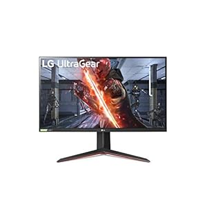 LG UltraGear Gaming Monitor 27GN850-B, 27 inch, 1440p, 144Hz, 1 ms, IPS Display, HDR 10, AMD FreeSync, Energy Saving…