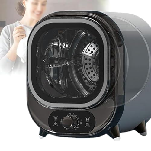 KIUYTOPNV Secadora de condensación portátil, Secadora de pie Frontal, Secadora de ventilación de 5 kg(D)