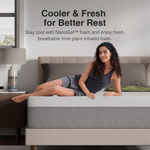 Image of Novilla Mattress King Size 14 Inch, Gel Memory Foam Mattress King in a Box with Comfort Foam for Contour Support & Motion Isolation & Edge Support, CertiPUR-US Certified